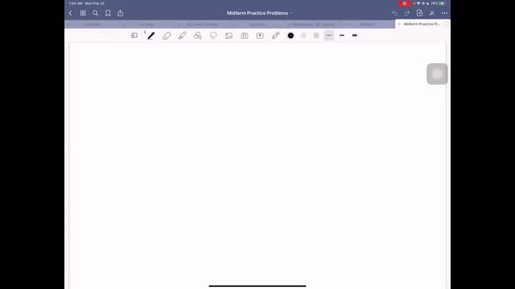 MTHE/STAT 353, Midterm Practice Problems