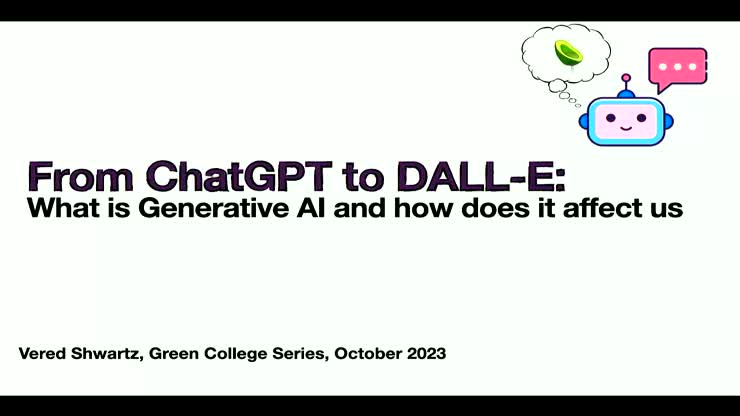 FROM CHATGPT TO DALL-E: WHAT IS GENERATIVE AI AND HOW DOES IT AFFECT US?