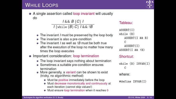 CS310 - Winter 2026 on 3/18/2026 (Wed)