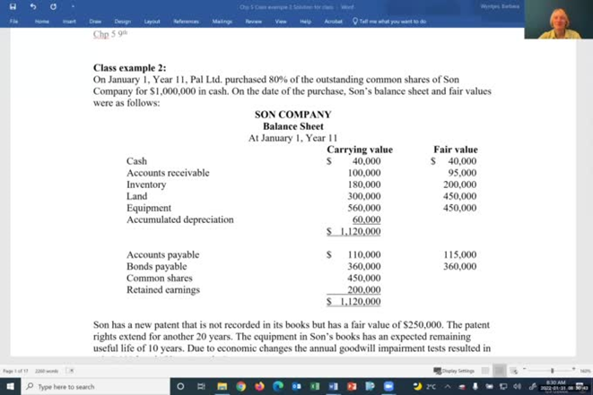 453 Chapter 5 Class Example 2