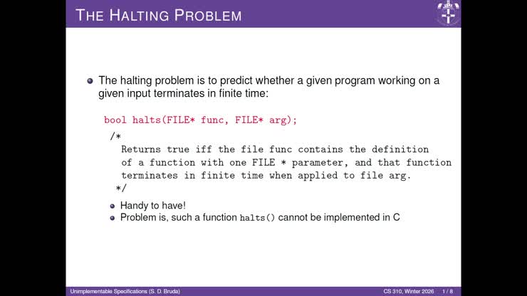 CS310 - Winter 2026 on 4/8/2026 (Wed)