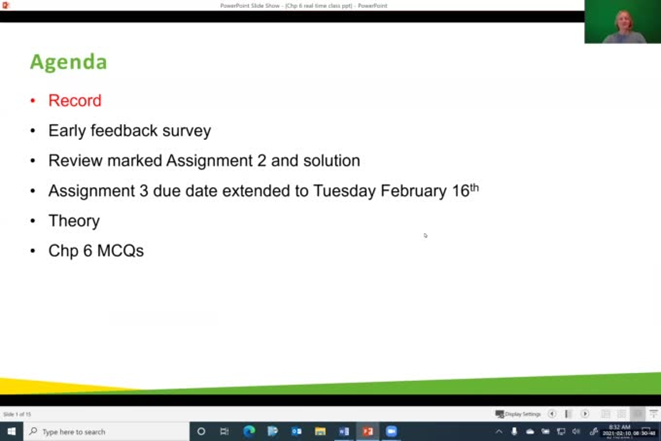 453 Chapter 6 Homework MCQs